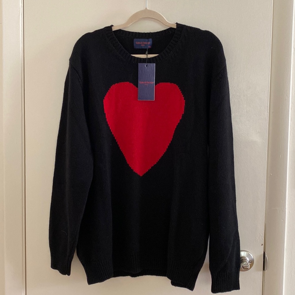 Heart sweater